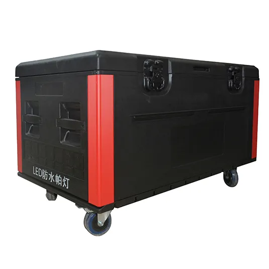 stage cable box stage light shipping box PE material flight case for rental