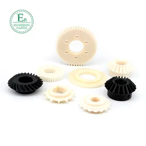 OEM rak gigi spiral kualitas tinggi roda gigi Pinion mesin CNC gigi gerak linier dengan bentuk roda gigi tersedia dalam plastik baja