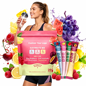 Polvere di Elettroliti Biologici Certificati per Idratazione Keto Carnivore con Muschio Marino, Personalizzabile con Logo, Vendita all'Ingrosso in Confezioni Miste - Product Image 1