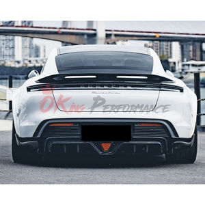 Diffuseur arrière en fibre de carbone <span class=keywords><strong>Taycan</strong></span> CMST pour <span class=keywords><strong>Porsche</strong></span> <span class=keywords><strong>Taycan</strong></span> <span class=keywords><strong>Turbo</strong></span> <span class=keywords><strong>S</strong></span> 2019-2023 - Product Image 4
