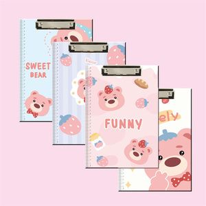 Giao Hàng Nhanh Văn Phòng Nguồn Cung Cấp Các Loại Khác Nhau của Giấy Dễ Thương Tập Tin Clip Tập Tin Bán Buôn Phim Hoạt Hình Phong Cách Thư Mục Tập Tin A4 Với Clip - Product Image 1