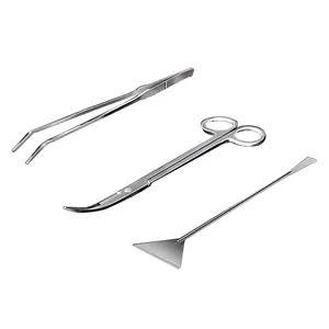 Accessori per acquario di alta qualità in acciaio inox acquario strumento pinzette e forbici