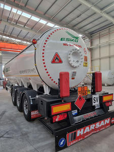 Semi-remorque citerne de transport de GPL modèle 2026, capacité 45m³, 21 tonnes, certifiée ASME AD2000, pour livraison de gaz de pétrole liquéfié - Product Image 4