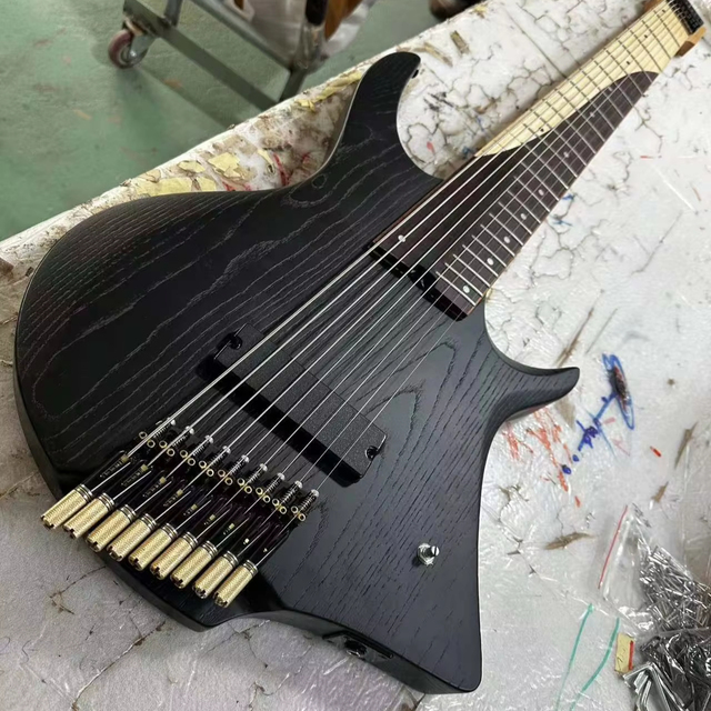 Yin&Yang Custom High Quality 9 String Electric Guitar Headless Guitar Electric Guitar