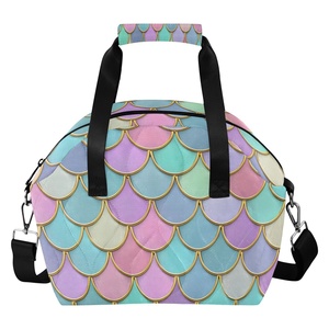 Sac à déjeuner isotherme personnalisé OEM avec design sirène et sangle réglable, sacs isothermes personnalisés pour le travail, l'école, les pique-niques et les voyages - Product Image 1