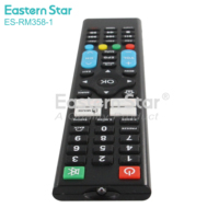 Control Remoto de Alta Calidad ES-RM358-1 LCD-637, Compatible con Televisores Inteligentes Ka/nji TV-32MT005, Control para TV LCD