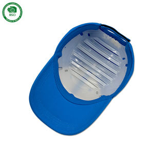 หมวกกันกระแทก6แผงพร้อมหมวกโต้คลื่นน้ำหนักเบาหมวกแบบแข็งใส่สไตล์หมวกเบสบอลสำหรับปกป้องศีรษะ - Product Image 6