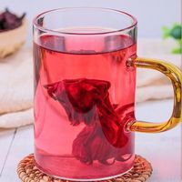 Fleur de roselle entière séchée de qualité alimentaire, calyx d'hibiscus naturel, extrait d'eau pour infusion de thé, matière première en conteneur plastique