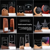 Nuevos Trofeos de Cuarzo Transparente Hechos a Medida, Placas de Autorización, Etiquetas con Nombre para Niños - Regalos Empresariales con Logotipo Personalizado para la Temporada de Graduación