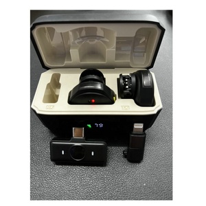 2,4g microfono inalambrico micro tie micrófono de botón redondo para transmisión en vivo Vlog entrevista enseñanza micrófono Lavalier inalámbrico - Product Image 2