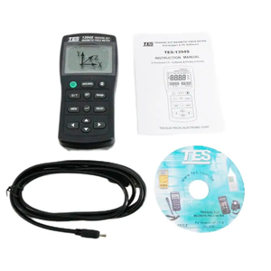 เครื่องวัดสนามแม่เหล็ก TES-1394S ช่วงเครื่องทดสอบ <span class=keywords><strong>EMF</strong></span> 20/200/2000 Milli Gauss พร้อม TES1394S สามแกน - Product Image 4