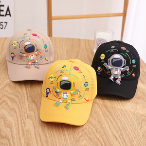 Gorras Infantiles con Parche de <span class=keywords><strong>Astronauta</strong></span> Creativo al por Mayor, Visera para el Sol, para Viajes y Paseos, Gorras Nuevas para Niños de 1 a 5 Años, Gorras para Bebés - Product Image 6