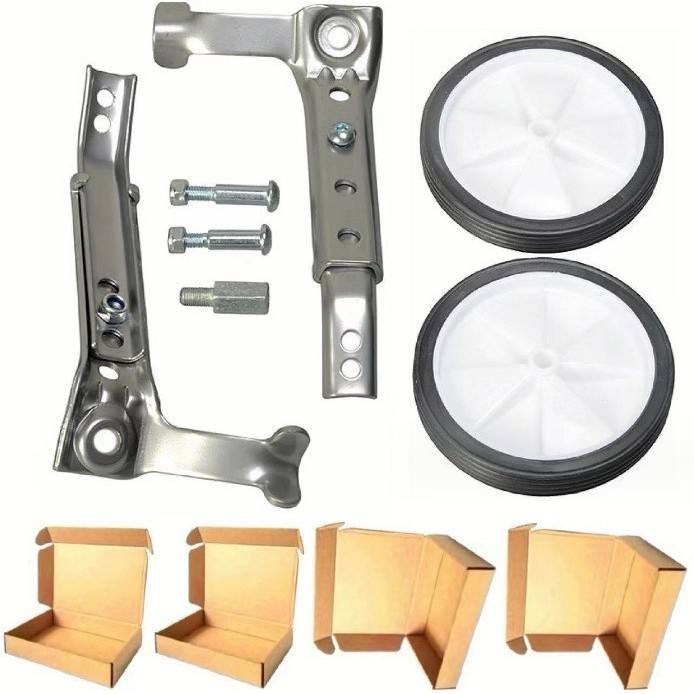 Support argenté en boîte