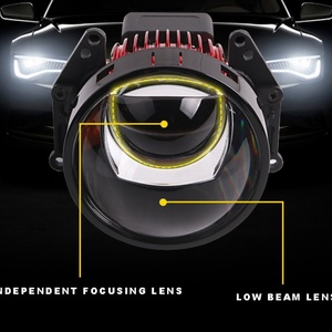 <b>LED</b> Projector Lens Hi Lo Laser Beam 65W 5500K 3.0 Inch Bi DC 9-16V LK7 Bi <b>Led</b> Laser Projector Headlight - Product Image 4