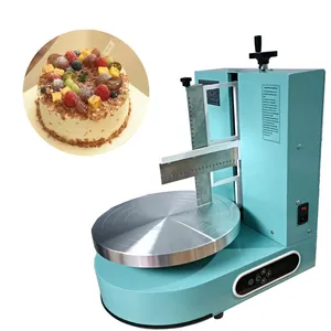Mesin pemoles pengupas kue, mesin pelapisan Gula semi otomatis menggunakan lapisan untuk membuat kue