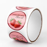 Etiquetas Adhesivas de Vinilo Personalizadas con Logotipo, Etiquetas Impermeables en Rollo, Etiquetas de Papel