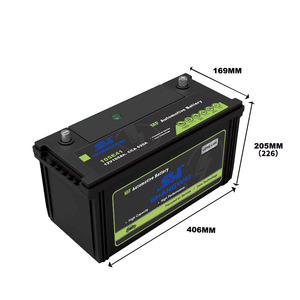 แบตเตอรี่รถยนต์ Shangwei MF 12V 105Ah 105E41 แบตเตอรี่สตาร์ท - Product Image 5