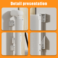 Prodigy SG027 Barrière de sécurité pour bébé innovante et rétractable, design multifonctionnel pour animaux domestiques et cuisine, nouveauté