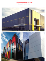 Panneaux composites en aluminium Alucobond 4*8 pieds, argent brossé, 3 mm, modernes, ignifuges, écologiques, prix d'usine