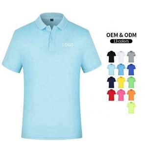 Prix réduit, 100% polyester, polos pour hommes à séchage rapide, sensation de fraîcheur, maille respirante, t-shirts à manches courtes pour l'été - Product Image 5