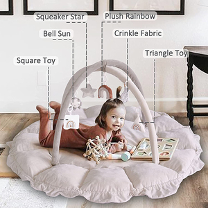 Tappetino Multifunzione 5 in 1 <span class=keywords><strong>per</strong></span> Bambini: Piscina di Palline, Cuscino <span class=keywords><strong>per</strong></span> Animali, Sdraio <span class=keywords><strong>per</strong></span> <span class=keywords><strong>Neonati</strong></span>, Tappetino da Gioco <span class=keywords><strong>per</strong></span> il Tempo sulla Pancia - Product Image 2