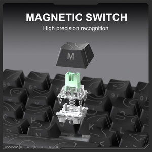 <span class=keywords><strong>ONIKUMA</strong></span> G67 Clavier de jeu filaire Interrupteur magnétique Déclencheur rapide 8KHz Claviers mécaniques RGB Teclado Mecanico - Product Image 5