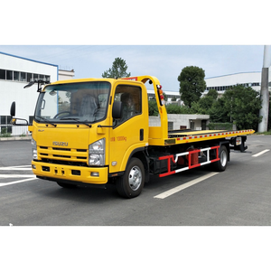 Camion de <span class=keywords><strong>remorquage</strong></span> à plateau plat ISUZU 4x2, capacité de 6 tonnes, pour le transport de voitures, le dépannage et le sauvetage, longueur de plateau de 6,5 m, moteur diesel de 190 CV - Product Image 6