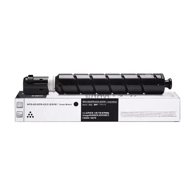 Nuoyi High Quality NPG-85 Toner Cartridge for Canon IR ADV DX 6855 6860 6870 NPG 85 GPR-63 EXV61 Copier Parts