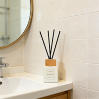 Bâtonnets d'aromathérapie personnalisés en gros avec diffuseurs pour la purification de l'air, bâtonnets d'aromathérapie sans flamme pour la maison et eau parfumée