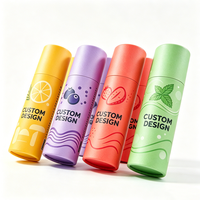 Emballage en tube de papier écologique biodégradable et recyclable personnalisé avec logo sur mesure