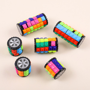Juguete Educativo 3D para Niños 2023, Cilindro Giratorio y Deslizante de 7 Niveles, Rompecabezas de Habilidad para Aliviar el Estrés - Product Image 3