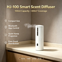 Diffuseur d'arômes électrique intelligent |   Diffuseur de parfum mural et de bureau double usage 100 ml pour hôtel et usage domestique Garantie 1 an