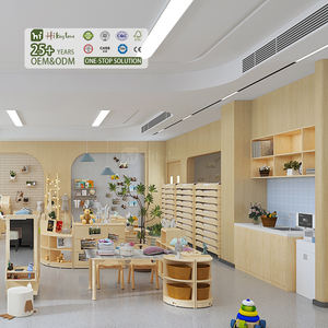 Ensemble de meubles de rangement en bois moderne pour la garderie, l'<span class=keywords><strong>espace</strong></span> de jeu, la maternelle, la méthode Montessori, organisateur de jouets Hikeylove - Product Image 1