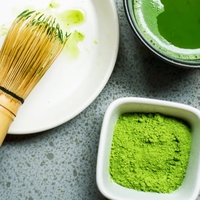 Teh Matcha Bubuk Hijau Berkualitas Tinggi Kelas Upacara Kerajaan untuk Minuman Teh Matcha dan Kue