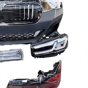 Pour BMW Série 5 F10 2010-2017 : Kit de conversion d'apparence pour mise à niveau vers G30 (phares, feux arrière, pare-chocs, calandre) - Product Image 6