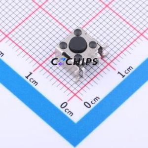 TS-1045AD-A1B3-D2 Tactile Switch SMD Switch Single Pole Single Throw Round Button 2.5N Horizontal Mount - Product Image 1