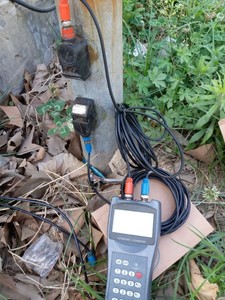 超音波トランスデューサー流量計ハンドヘルド水速度測定器LCDディスプレイステンレス鋼液体用OEM - Product Image 5