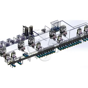 Automatic Weighing Mixing and Dosing Machine for Plastic Pvc Pipe Machine Production Line