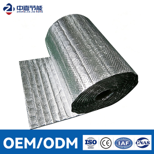 Film bulle en aluminium ignifuge pour l'isolation thermique des serres, matériau réfléchissant double feuille ignifuge - Product Image 1