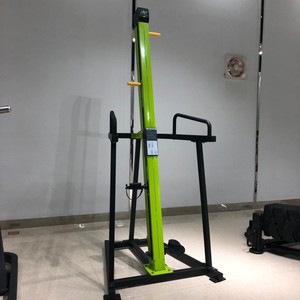 Equipo de Fitness comercial, máquina de escalada Vertical Manual <span class=keywords><strong>con</strong></span> <span class=keywords><strong>cadena</strong></span> accionada por correa, escalador de escaleras de acero Premium para máquina de gimnasio - Product Image 3