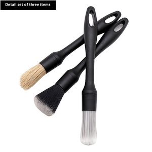 Set di spazzole per autolavaggio di grado <span class=keywords><strong>industriale</strong></span> in 3 pezzi Spazzole per la pulizia del mozzo della ruota in Nylon e spazzole per la pulizia dell'auto - Product Image 3