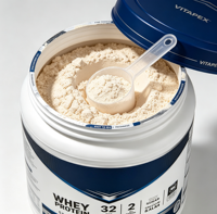 2 lb de protéines de lactosérum isolées de qualité supérieure, faible teneur en lactose, nutrition sportive, entraînement, prise de masse musculaire, complément alimentaire pour adultes