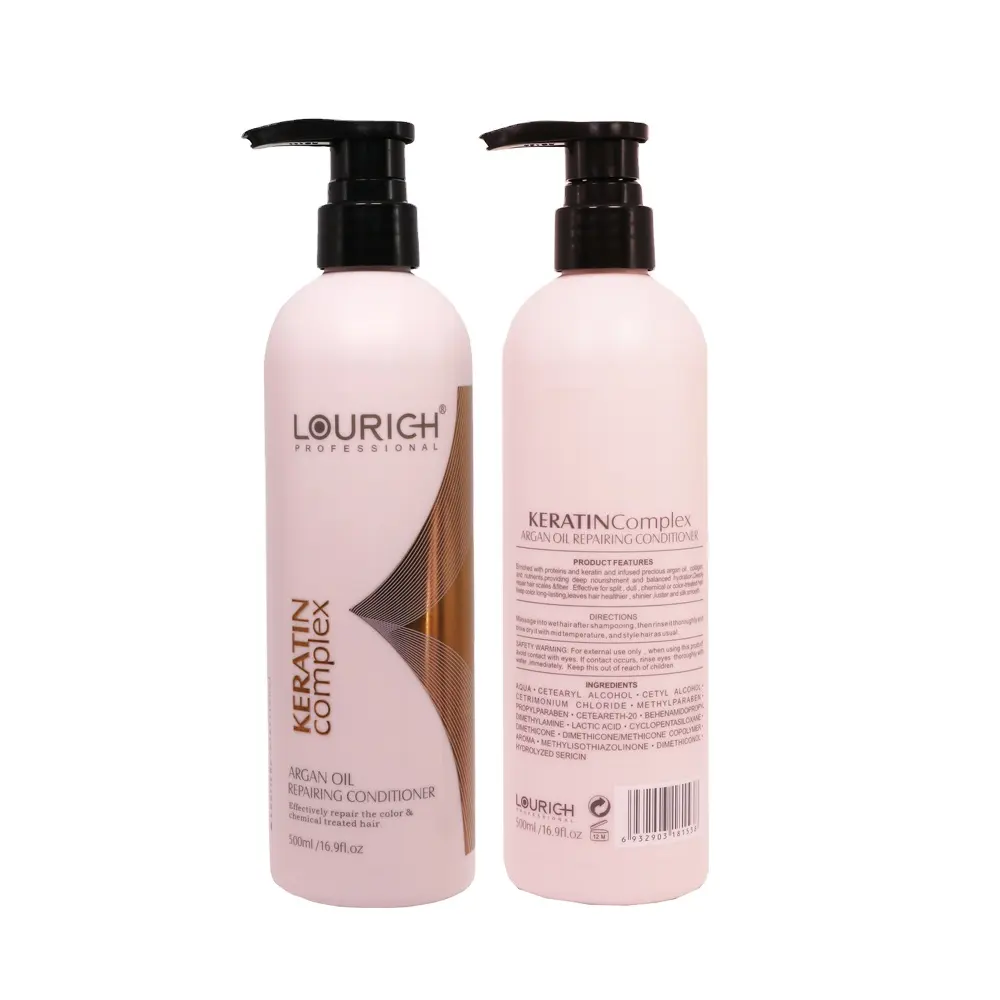 Hair salon station custom hair care products easily absorbed nutrition smooth soft argan oil hair conditioner