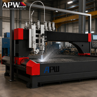 Tête de découpe à jet d'eau CNC multifonctionnelle, tête de gravure de précision pour moteur servo 5 axes haute précision pour le métal