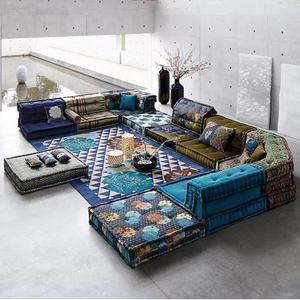 <span class=keywords><strong>Sofa</strong></span> Modular Modern untuk Ruang Tamu, <span class=keywords><strong>Sofa</strong></span> Kain <span class=keywords><strong>Corduroy</strong></span> yang Dapat Disesuaikan, <span class=keywords><strong>Sofa</strong></span> Sectional Mah Jong - Product Image 6