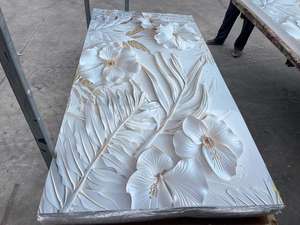 Panel Decorativo de Pared de PVC Flexible <span class=keywords><strong>con</strong></span> Diseño de Mármol, Impresión <span class=keywords><strong>3D</strong></span> a Color, Revestimiento UV, Venta al Por Mayor, Suministro Directo de Fábrica - Product Image 4