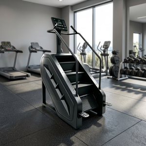 Máquina de entrenamiento HIIT con pantalla LCD inteligente, silenciosa, negra, para hoteles, apartamentos y gimnasios. - Product Image 2
