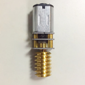 N20 DC Motor 32mm Flange Mount 300 RPM Brushed Permanent Magnet Copper <b>Worm</b> Gear Output 36V Totally Enclosed - Product Image 1
