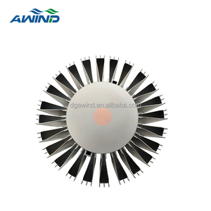 300 Wát <span class=keywords><strong>400</strong></span> Watt công suất cao COB LED Bảng điều chỉnh nhôm tản nhiệt 173 mét ánh sáng hồ cá tản nhiệt cho mỗi Tubi diametro 140 Mét - Product Image 4