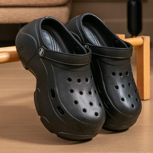 Sandales à plateforme haute EVA pour femmes, <span class=keywords><strong>mules</strong></span> élégantes, semelle épaisse, chaussures décontractées antidérapantes augmentant la hauteur pour l'extérieur - Product Image 6